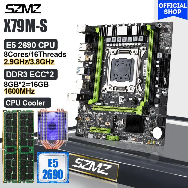 7th Generation Motherboard X79 S7 Gaming Motherboard LGA 2011 For