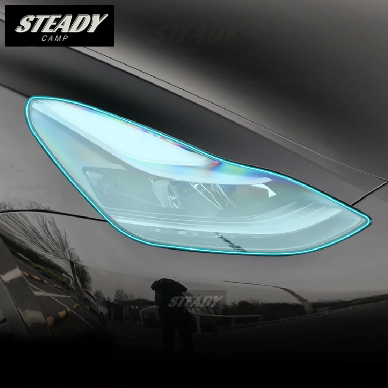 

Для Tesla Model 3 Y 2020-2022 2023, внешняя фара автомобиля, защита от царапин, строительные аксессуары для ремонта от царапин