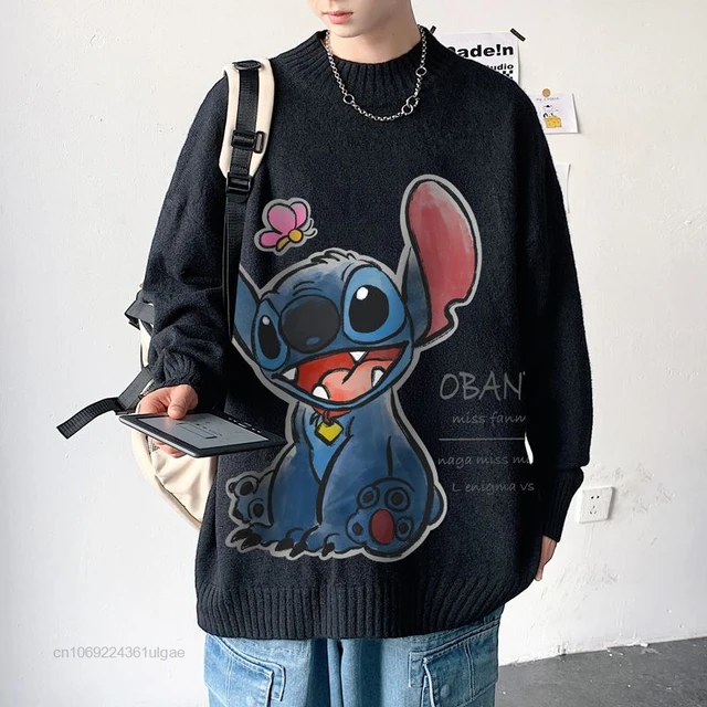 Disney Cartoon Stitch Pull pour Femme, Pull Femme, Style Coréen, Pulls  Femme, Streetwear, Haut, Pulls, Harajuku, At, Y2k, Nouveau - AliExpress