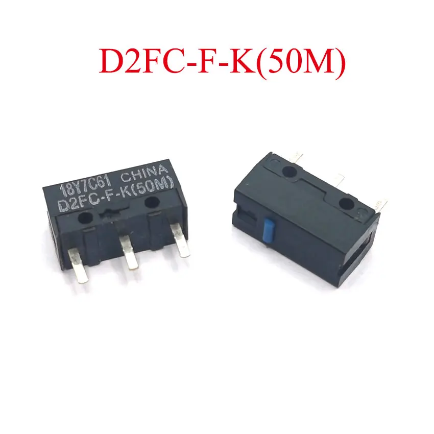 mouse micro botao interruptor fretting d2fc f k 50m 2pcs 03