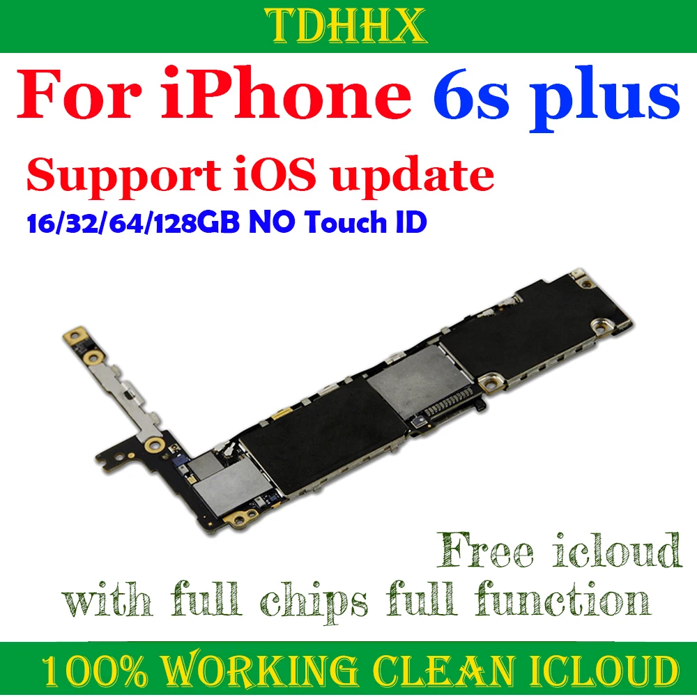 iPhone Motherboard For iPhone 6 6S 6Plus 6SPlus 5.5inch Good Tested Free iCloud Full Chips iOS System iphone motherboard