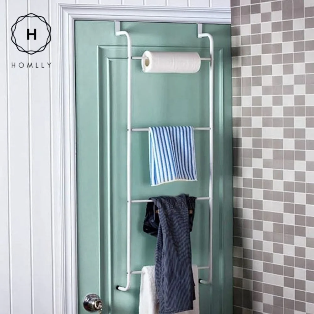 Homlly Over The Door Towel Rack Clothing Hanger