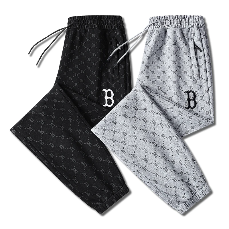 Sport Jogging Trousers Men Sports Pants Quick-Drying Plus Size 5XL Men's Trousers Joggers Sportswear Solid Sweatpants Male Elastic
