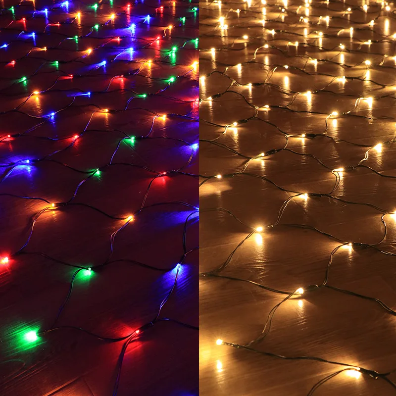 Лампа в виде рыболовной сети для фестиваля