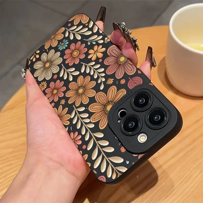 Vintage Sunflower Phone Case - Elegant Protective Cover
