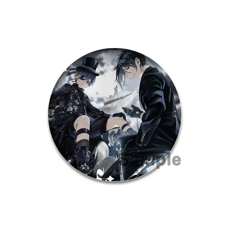 アニメ黒執事バッジブローチ、クリエイティブなラペルピン、ソフト