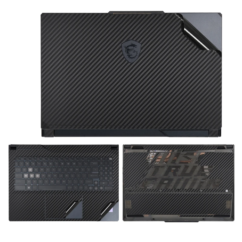 Vinyl Laptop Skin MSI Cyborg 14 15/Bravo 17 C7VF Protective Film MSI Creator M16 B13UDX Top lid+Palmrest+Bottom