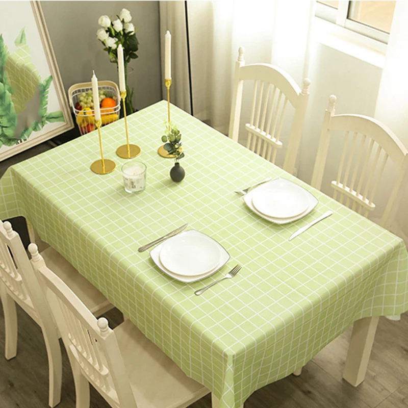 The tablecloth with a warm and cozy atmosphere, a high-temperature resistant tablecloth, and a waterproof, oil-proof, and no-was 5