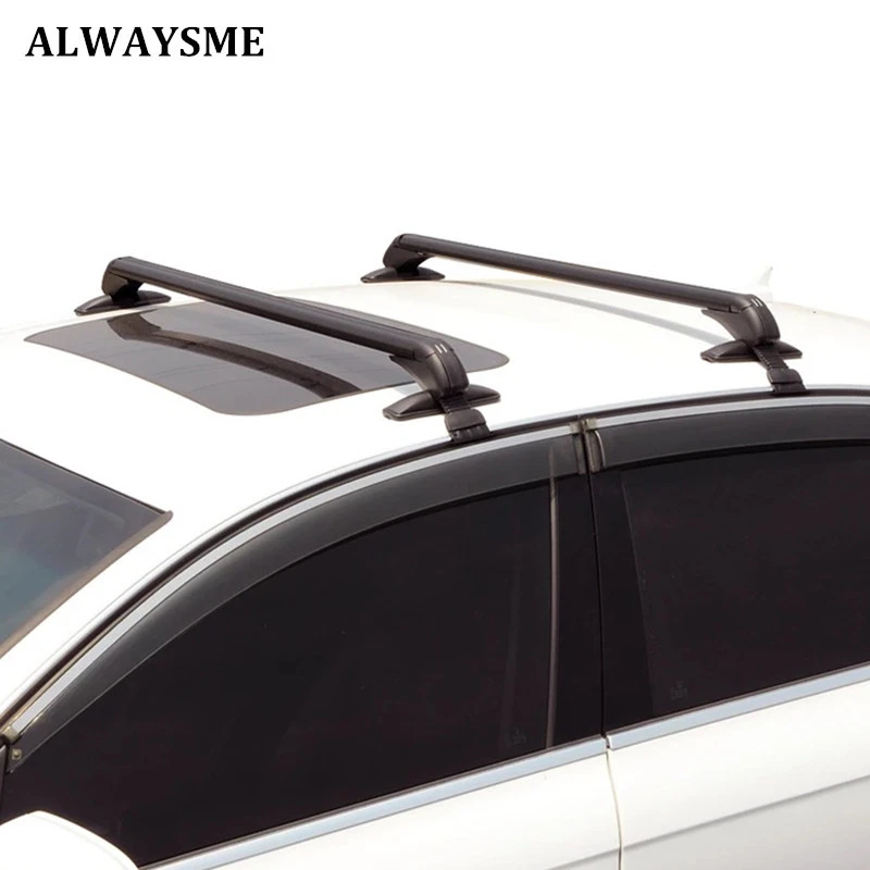 Alwaysme Universal Crossbars Cargo Bars Roof Luggage Racks For Sedans