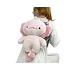Kawaii Axolotls Plush Toy Pillow Cartoon Dinosaur Doll Cute Animal Stuffed Plushie Doll Axolotls Shoulder Bag Plush Backpack 6