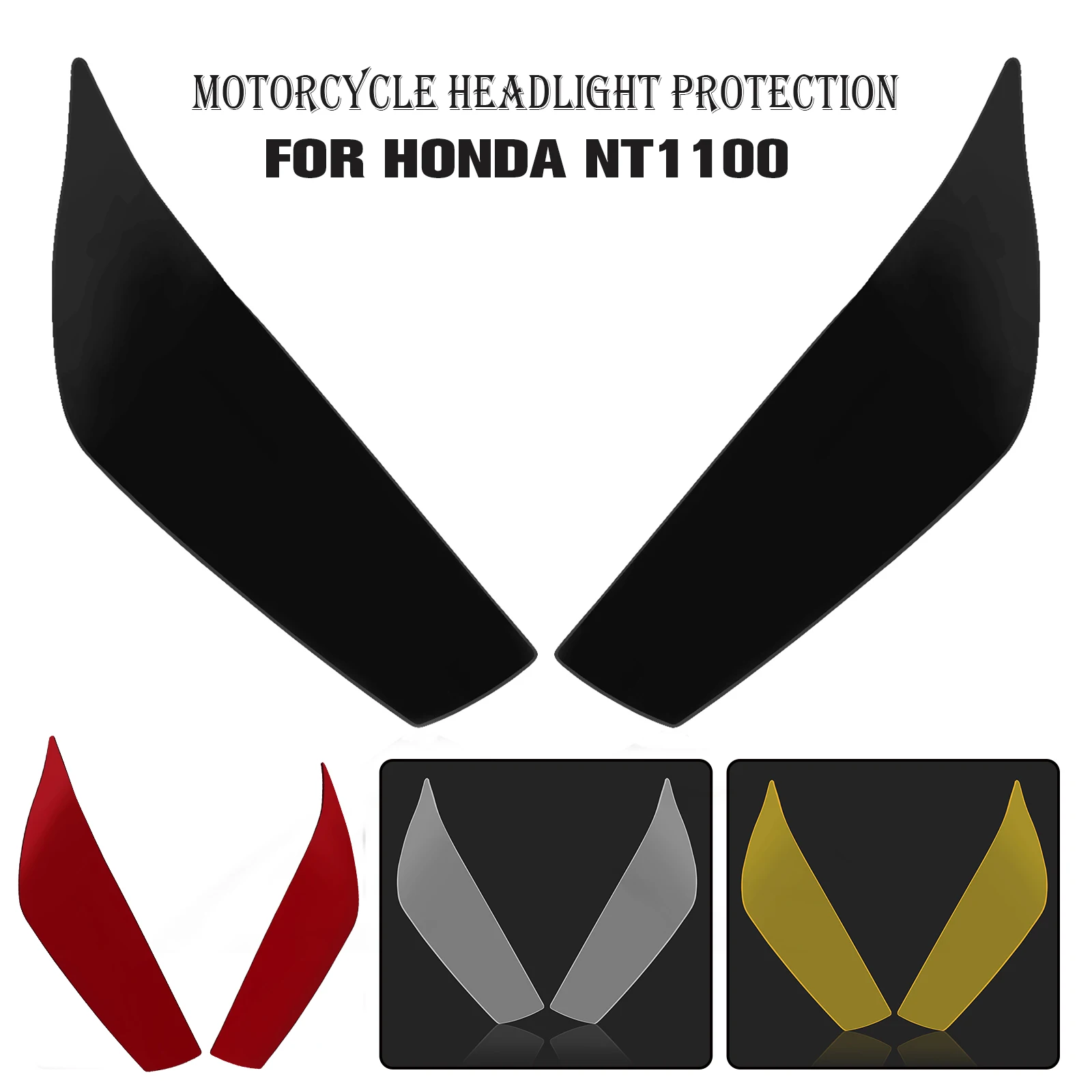 

Защитная крышка передней фары, акриловый экран, защита для объектива передней фары для HONDA NT1100 NT 1100 2021 2022 2023