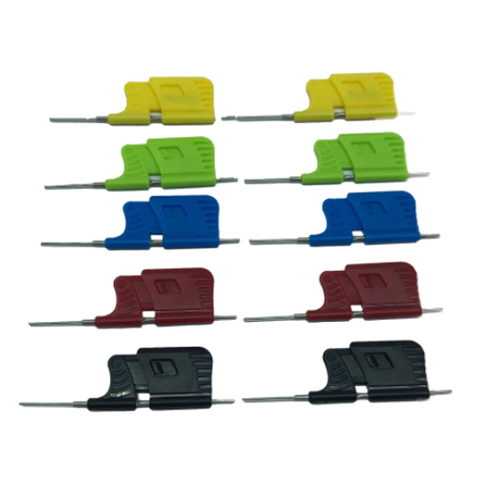 Universal Chip Test Clip Small Clip Test Clamp SDK08 Clips Set Chip Hook Clips Electrical Testing