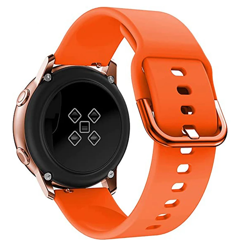 Silicone Watch Strap - 20mm Premium Durable Band in Vibrant Colors