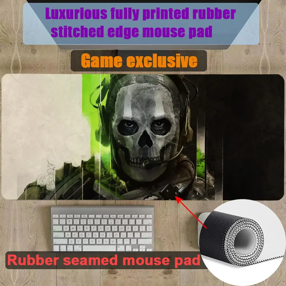 

C-Call of Duty-Y Mouse Pad Gamer Gaming Rubber Seamed Mouse Pad Accessories Desk Keyboard Pad Computer Laptop