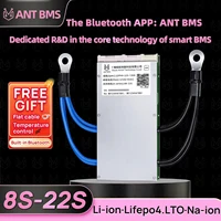 High Power ANT BMS 8S-22S Smart BMS with LCD and App Control LiFePO4 Balance Board for  Energy Storage, Marine, Off-Grid Systems 1