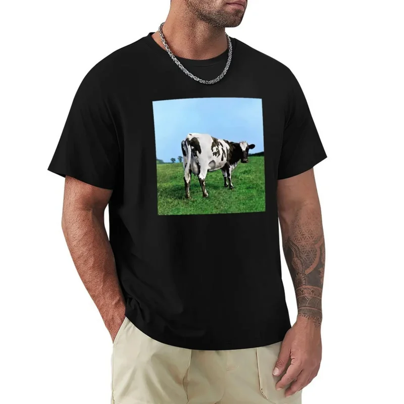 Beach Man T Shirt Summer Top Atom Heart Mother (Hq) T-Shirt Moda Coreana O-Collo T-Shirt Uomo Graphic T-Shirt Cotton Teeshirt