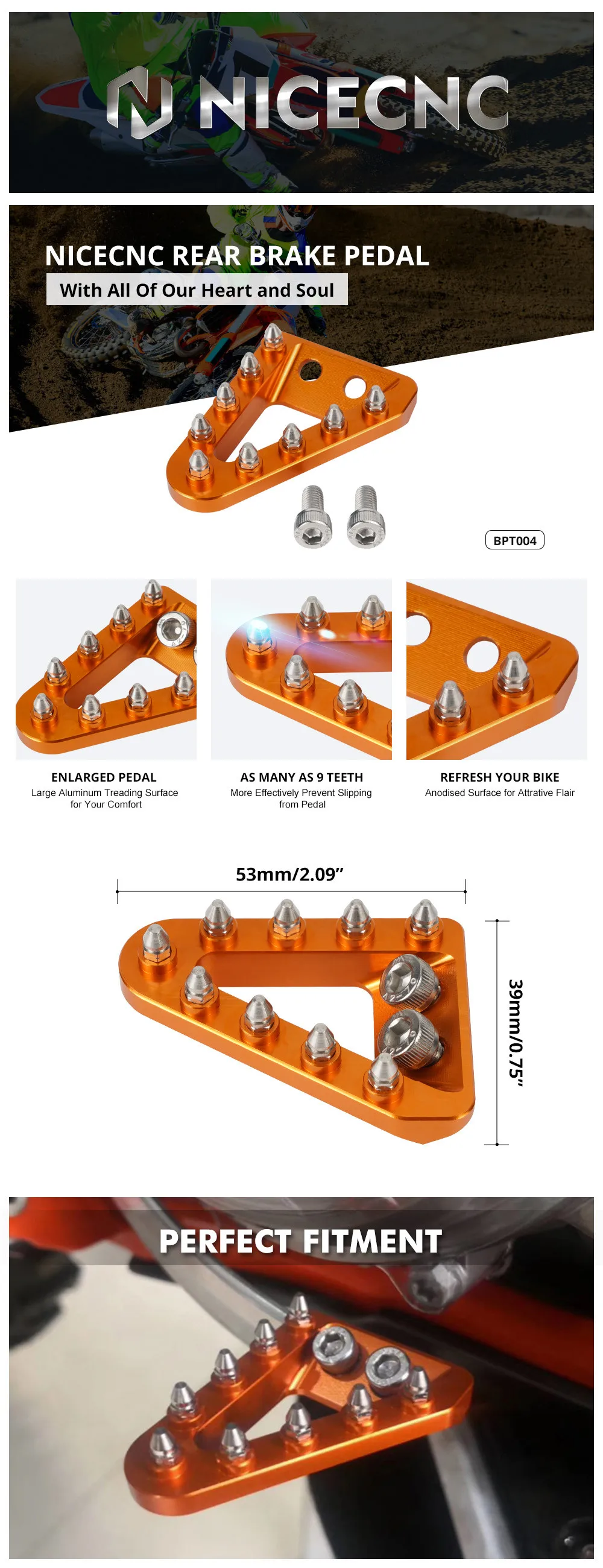 NICECNC für KTM EXC 300 SX 125 SXF 450 EXCF 350 EXC XCW MXC SX XC SXF XCF XCFW Motorrad M4x0.7 Entlüftungsventile für Vordergabel – Detail 1