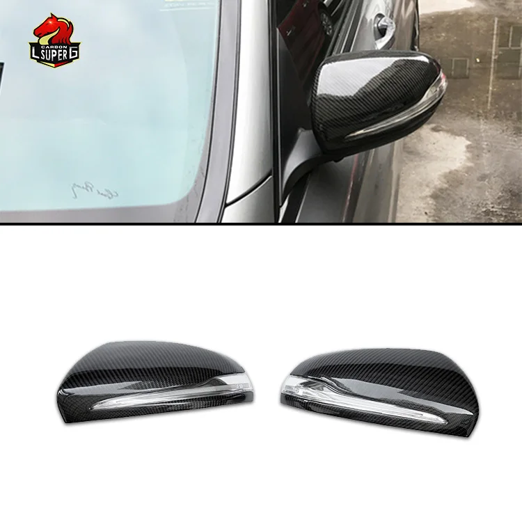 

Carbon Fiber Mirror Cover For Mercedes Benz C-Class W205 2015-so far