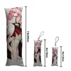 Cartoon Keychain Renamon Dakimakura  Mini Pendant Cute 2 Sides Print Hanging Ornament Anime Small Pillow Pendants Xmas Gift 6