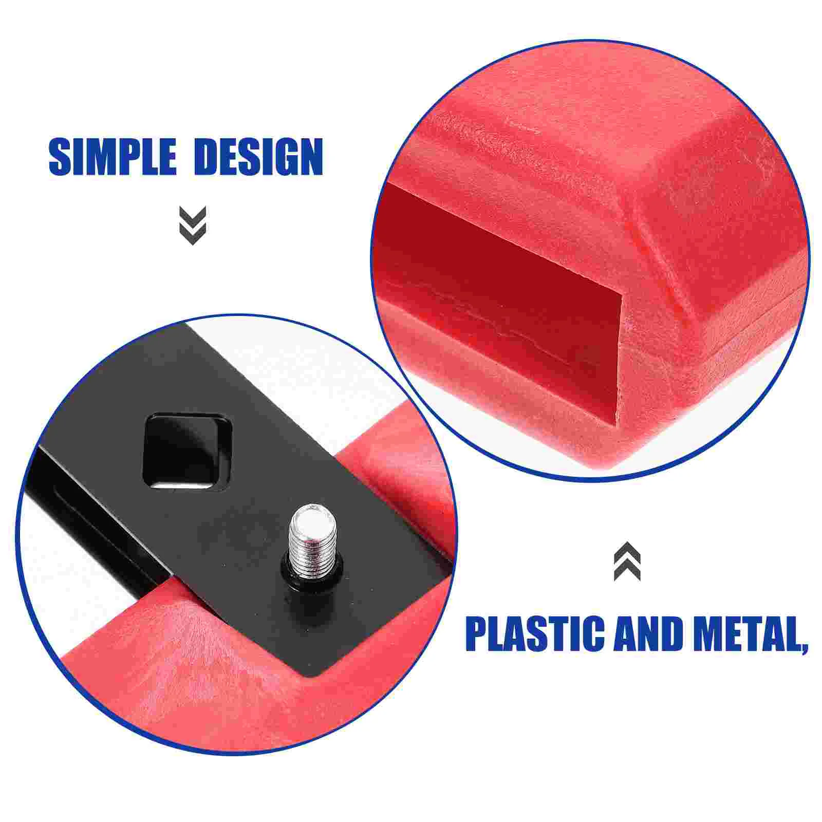 Crisp Sound Plastic Metal Drum Latin Percussion Accessories Cow Bell Holder Easy Installation Drum Accessories Musical