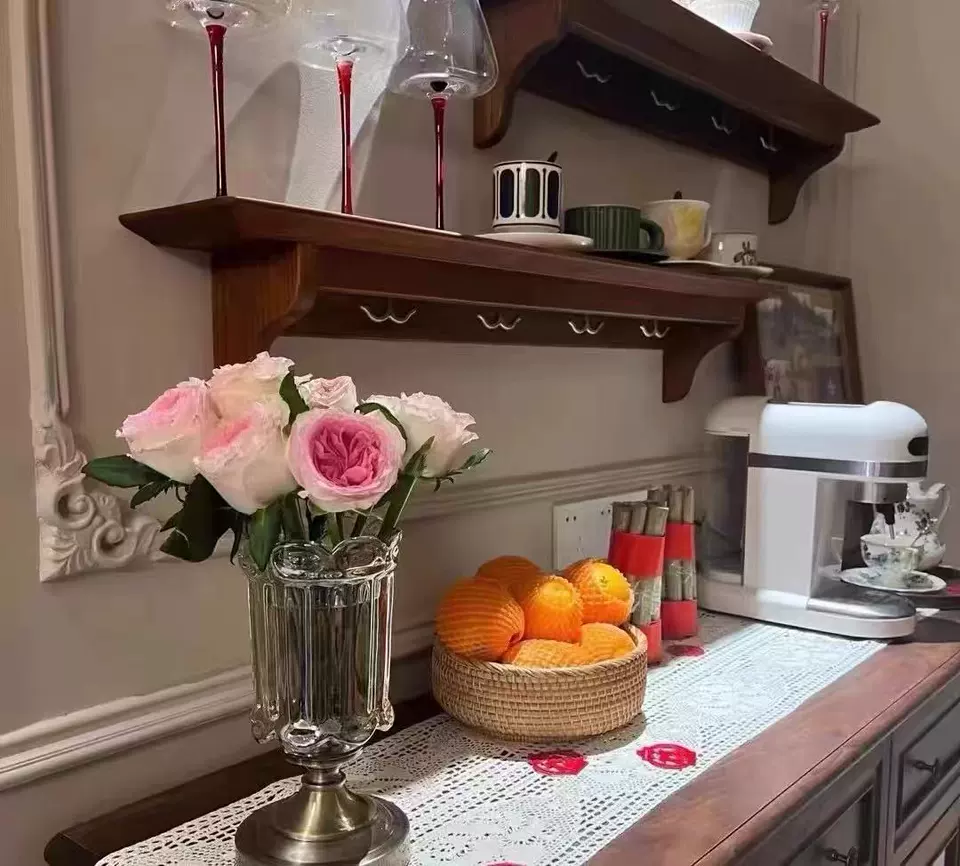 Estantes de almacenamiento de partición de troncos Vintage, estante de  condimentos para colgar en la pared, estante decorativo para tazas,  comedor, cocina - AliExpress, image size:960x866