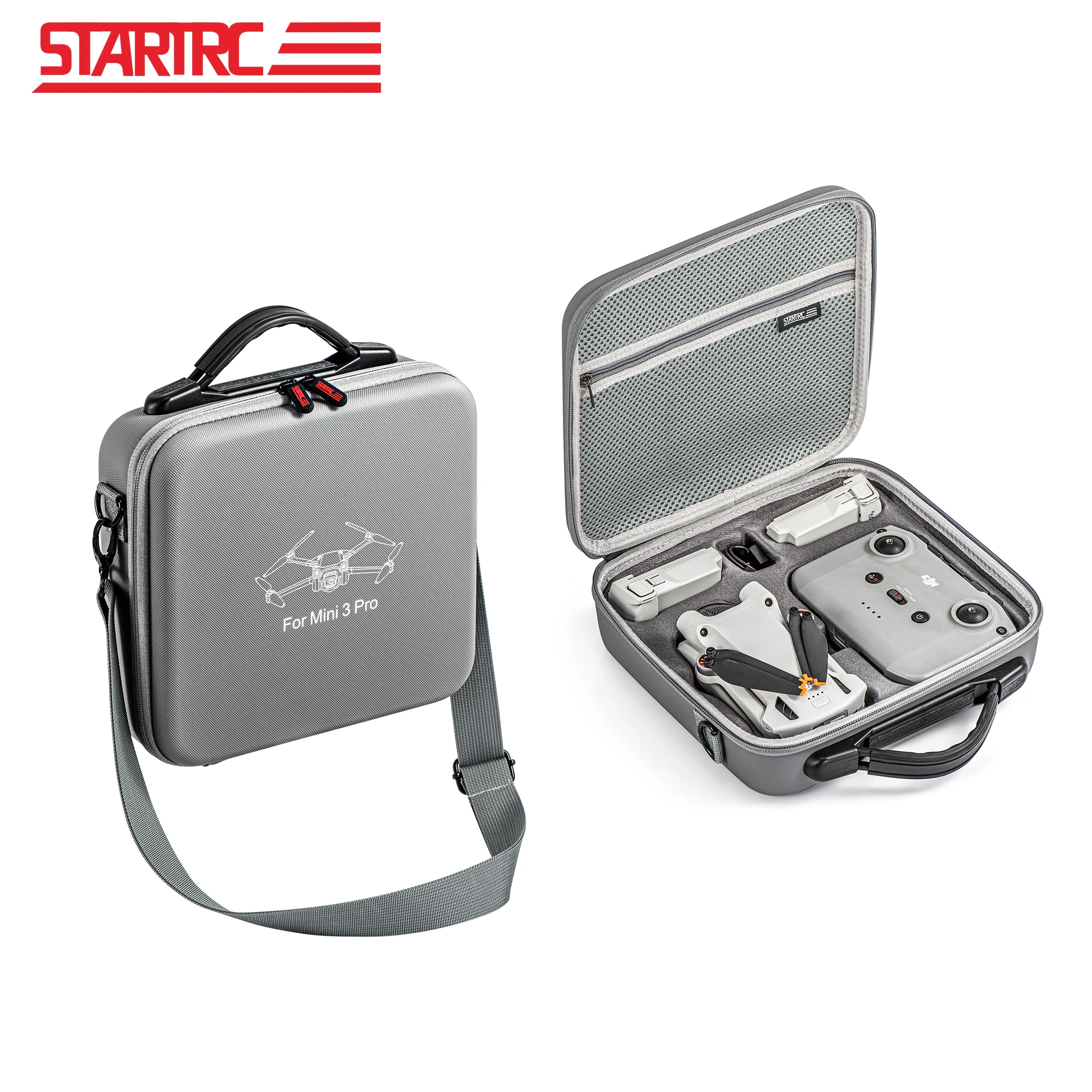 Dji Mini 3 Pro Shoulder Bag Pu Handbag Portable Carrying Case