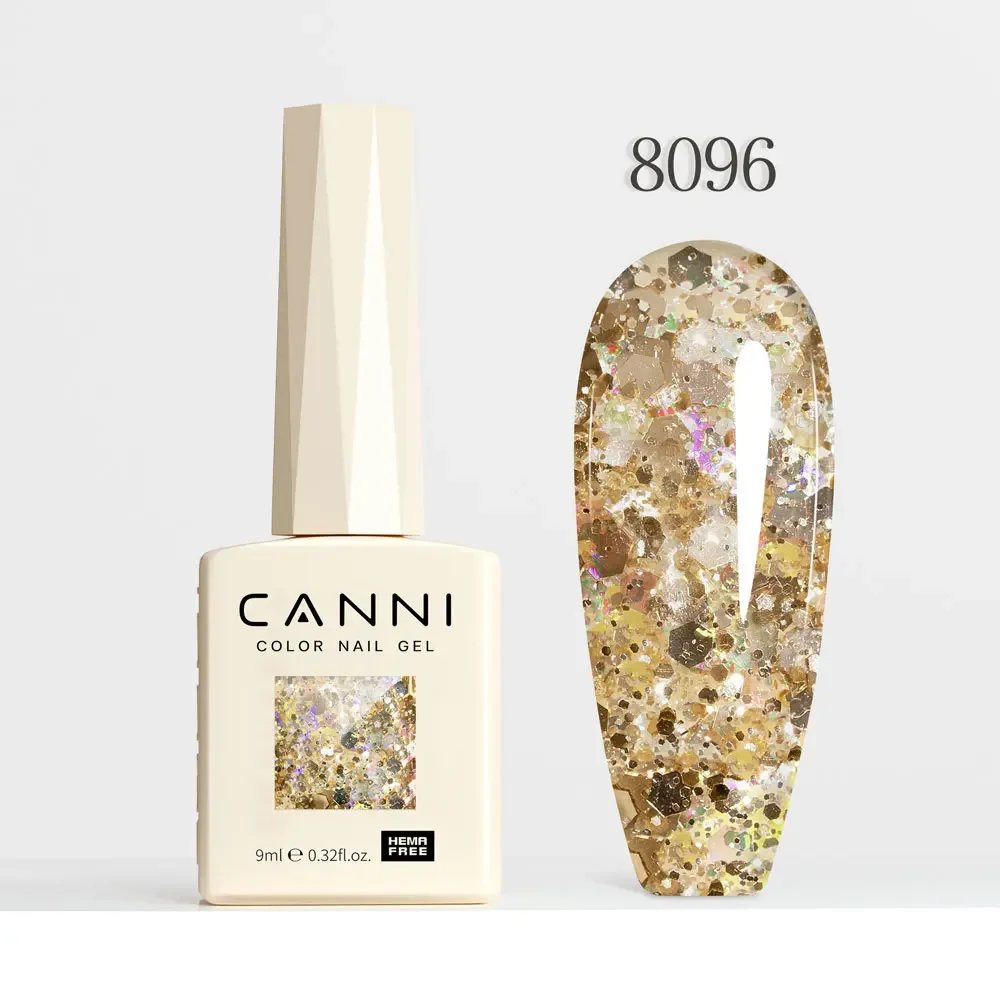 Holographic Glitter Gel Nail Polish – Sparkling Cat Eye Effect with Diamond Shine