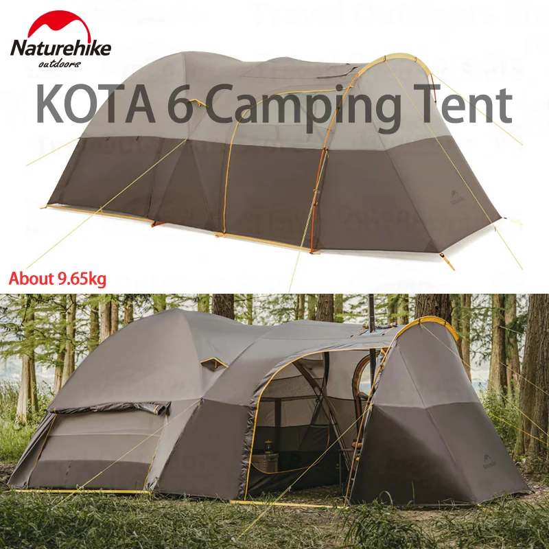 Naturehike KOTA 6 Extended Tunnel Tent 1