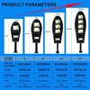 Upgraded 168LED Solar Street Light Outdoor Waterproof LED for Garden Wall Lamp Adjustable Angle Solar Lamp Built-in 10000mAH Hot 2