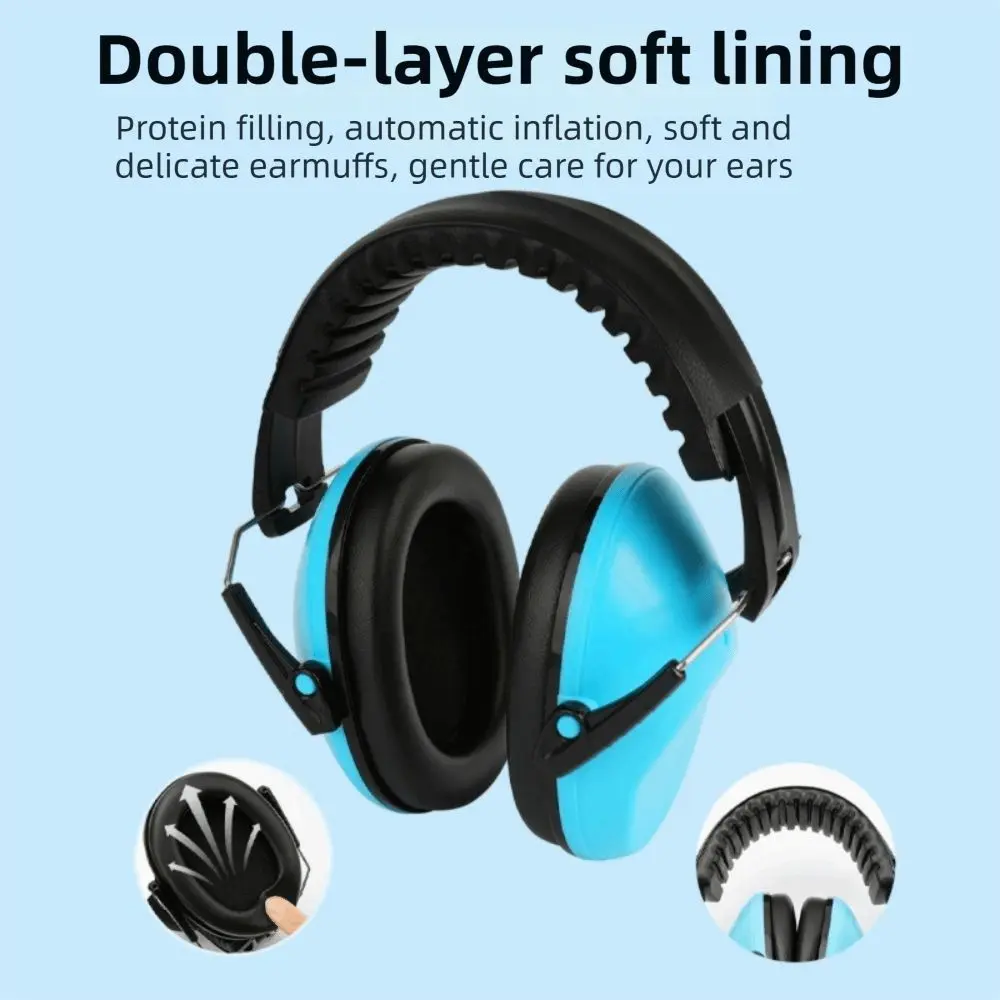 Bouchons Casque Antibruit SNR 28dB Pliable Léger 4 Couleurs