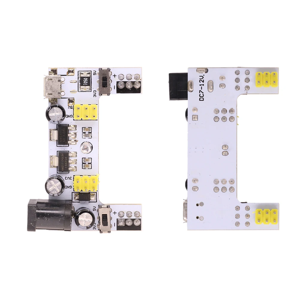 Breadboard Power Supply Module Mini Micro USB 2 Way 3.3V 5V MB-102 Solderless