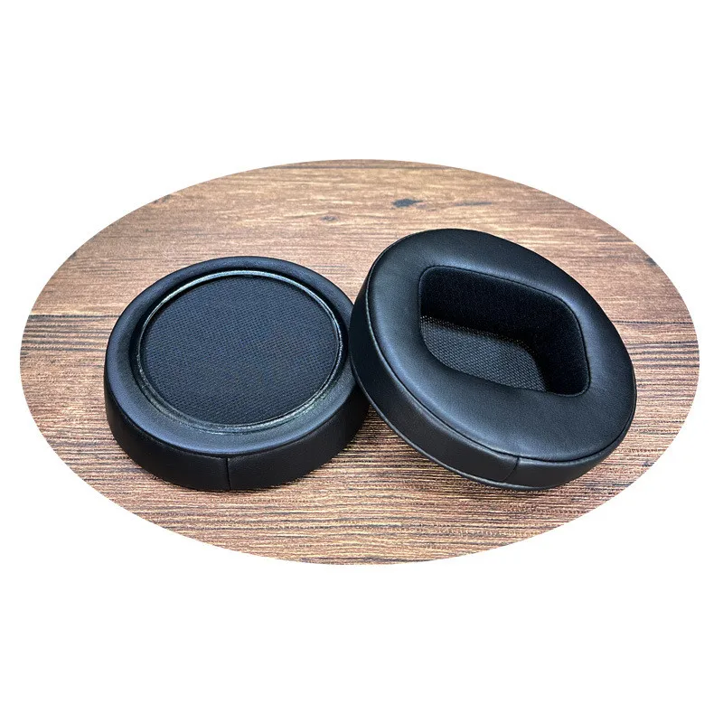 Soft Memory Foam Round Ear Pads para Sony Headphones Angled Protein Leather Earpads Tamanho 100 mm 105 mm 110 mm 115 mm 120 mm K550 - Image 3