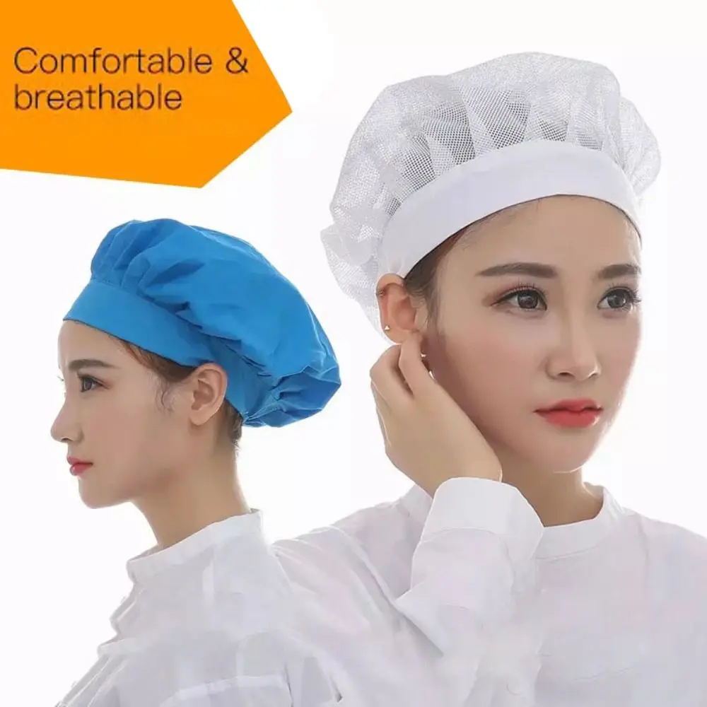 

Hair Nets Chef Cap Cooker Food Service Bundled Hair Cook Hat Work Headband Nets Work Wear Hotel