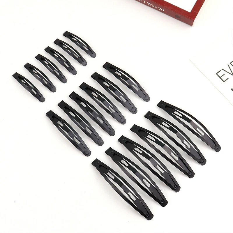 Metal Painted Frosted Hair Clip