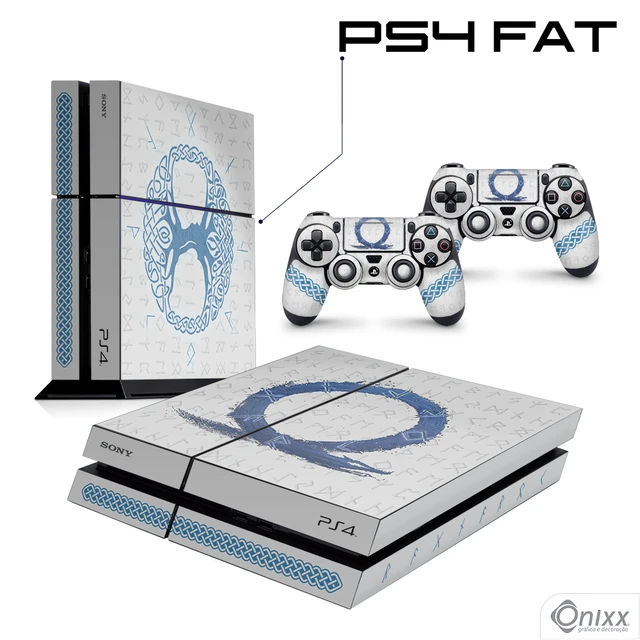 Skin PS4 Controle Adesivo - God of War Ragnarok B em Promoção na