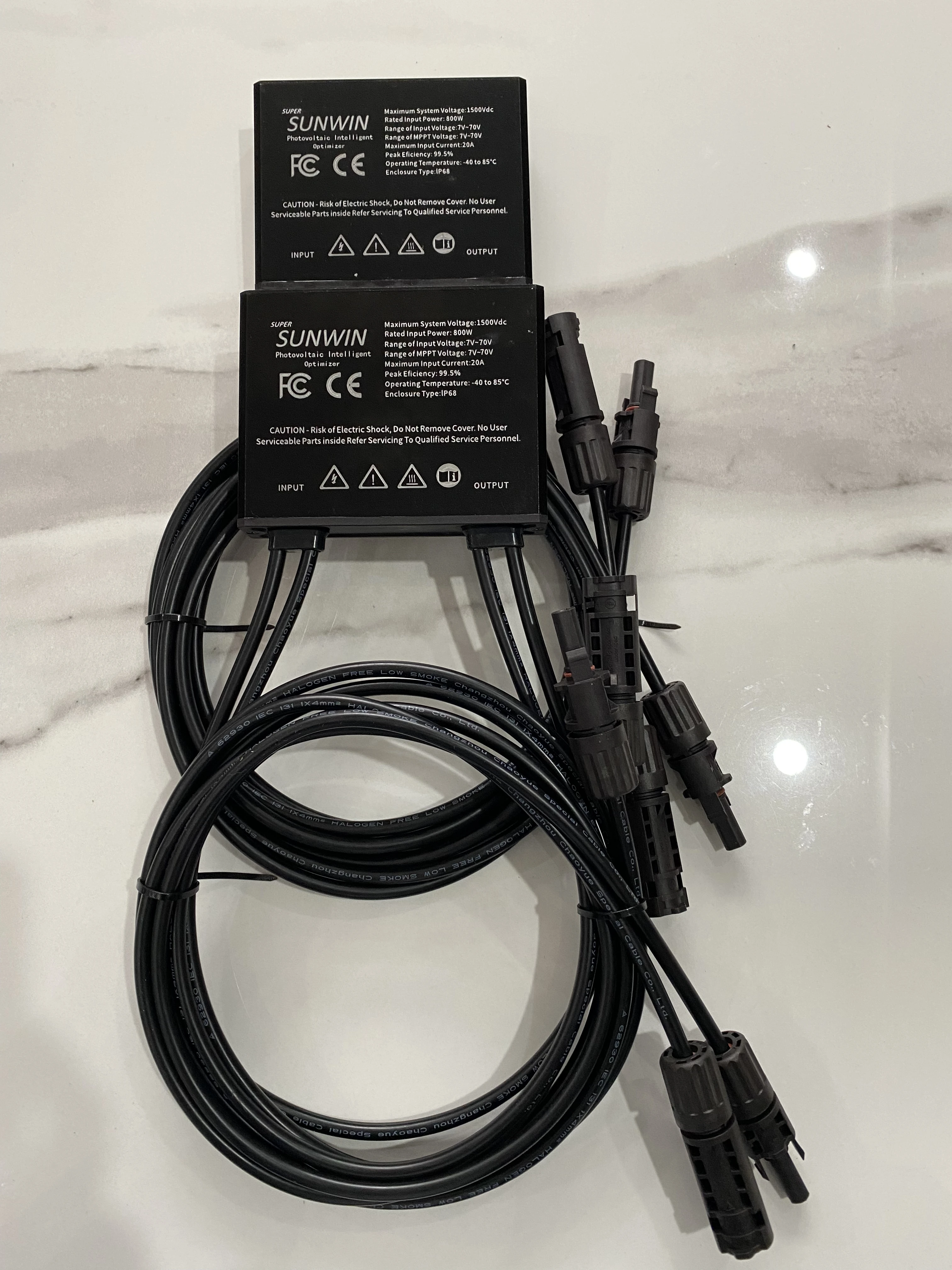 800W all-aluminum metal-clad intelligent optimizer paired with MPPT solar optimizer for PV lift