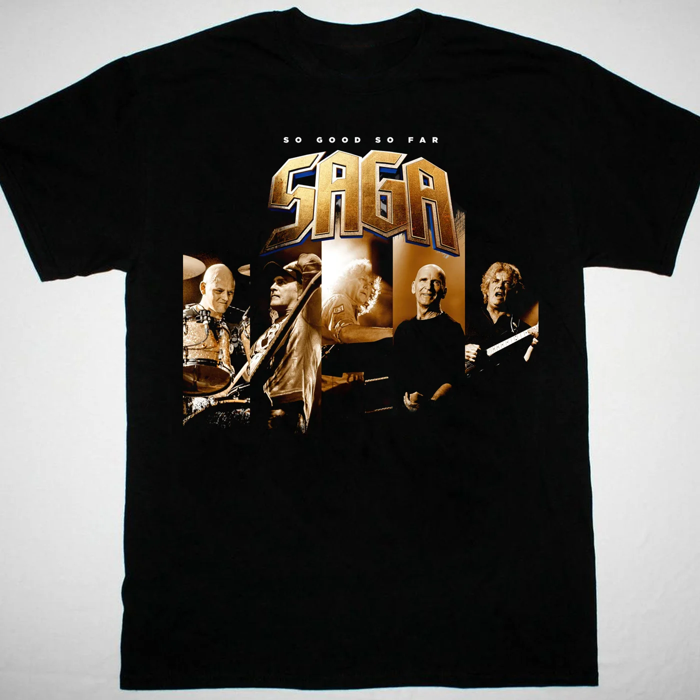

Saga Band so Good so Far Black T-Shirt Short Sleeve