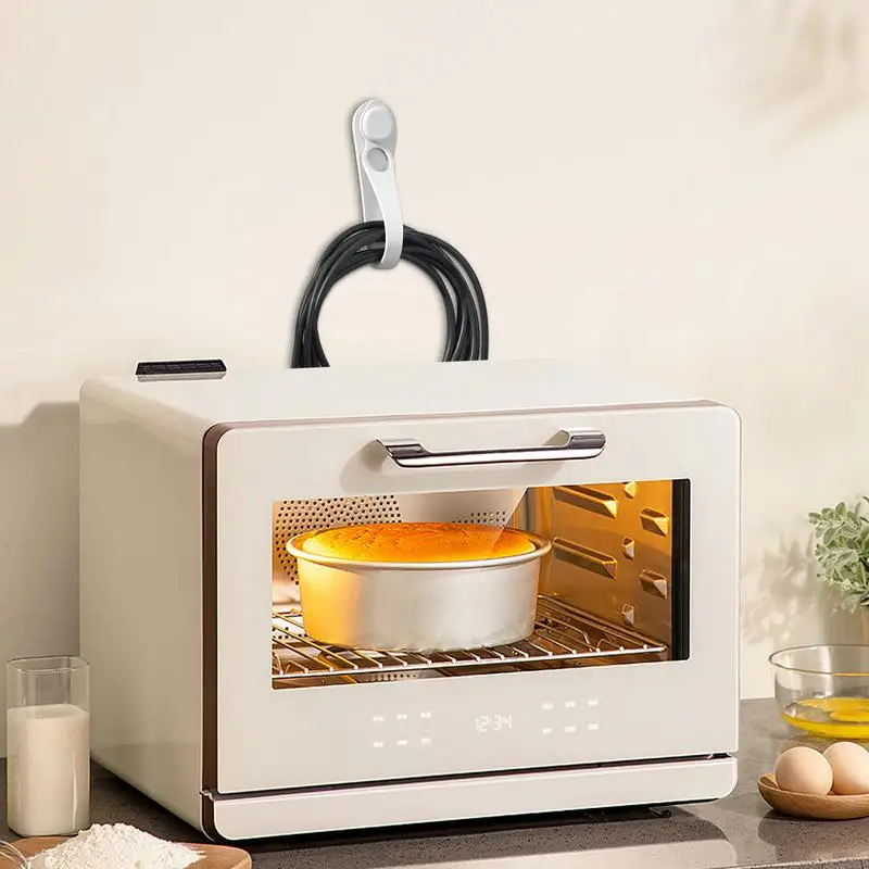 Adhesive Cord Holder Stick On Appliance Cord Holder 4 Pieces Silicone Cord Bundlers Kitchen Aid Wrap Adhesive Cable Ties For Air