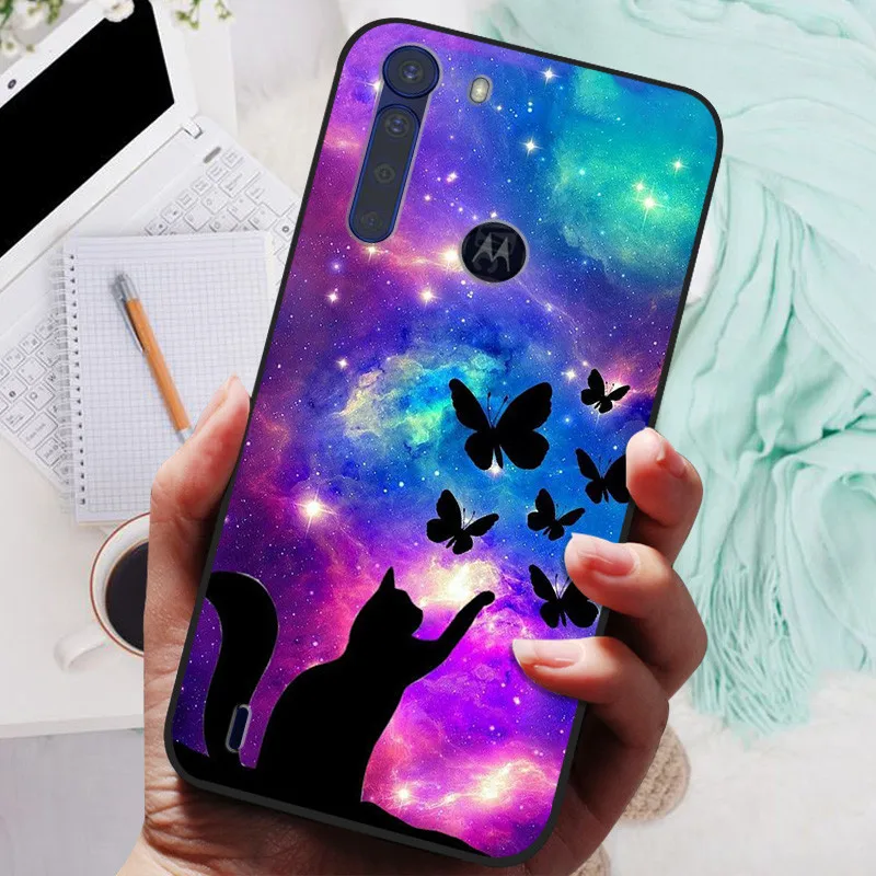 Black Bumper Soft Silicone Phone Case - Sleek Protective Cover