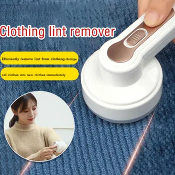 가정 의상 셰이버 직물 보풀 제거기 솜털 전기 보풀 휴대용 브러시 날 전문 충전식 털 공 트리머
