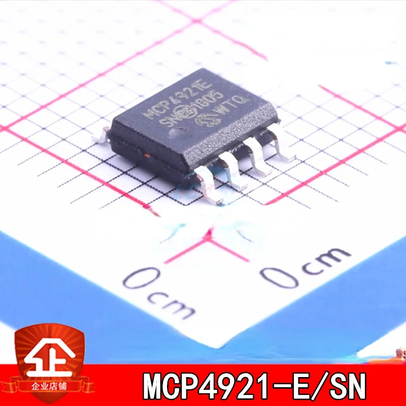 

10pcs New and original MCP4921-E/SN MCP4921E SOP-8 Import analog-to-digital conversion IC chips DAC MCP4921-E/SN SOP8 MCP4921E