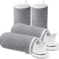 1/2PCS Laundry Washing Shoes Bag Protector Fluffy fibers Polyester Washing Shoes Machine Friendly Laundry Bag Drying Laundry Bag 1