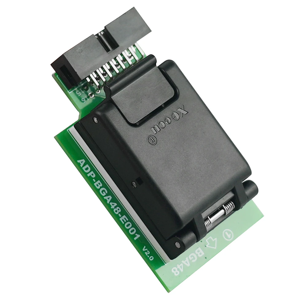 NAND 플래시 BGA63 칩 패키지용 오리지널 XGecu T48 프로그래머 BGA63 10.5X13mm 어댑터 ADP-BGA63-E001 새롭게 업그레이드됨