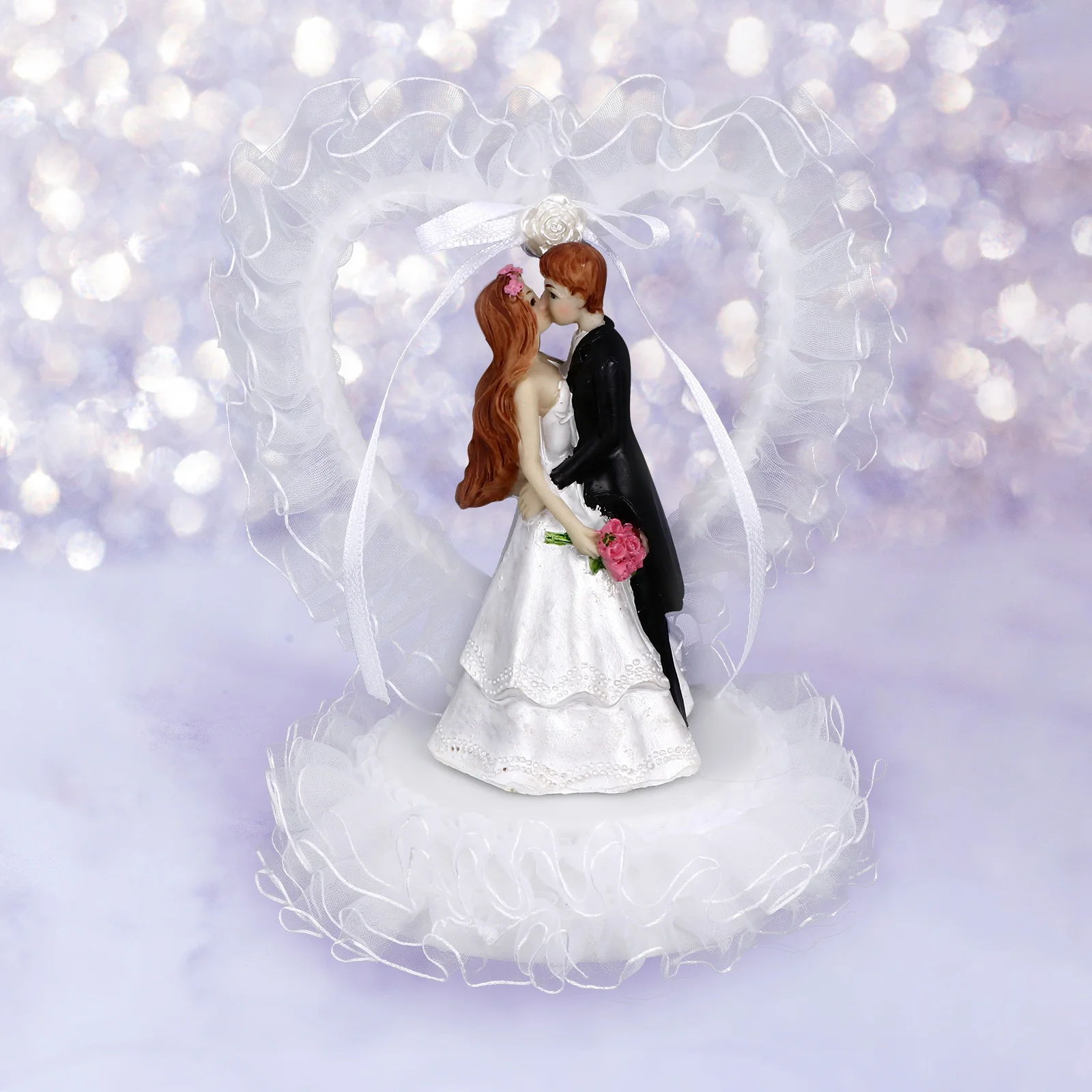 

Wedding Cake Groom And Bride Decoration Dessert Table Love Craft Ornaments Wedding Layout Prop Cake Dessert Table Decor