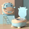 Children's Pot 1-6 Years Old Upgraded Cute Duck Baby Toilet Seat Baby Potty Portable Stool Boys & Girls Safe Trainer Seat WC 1