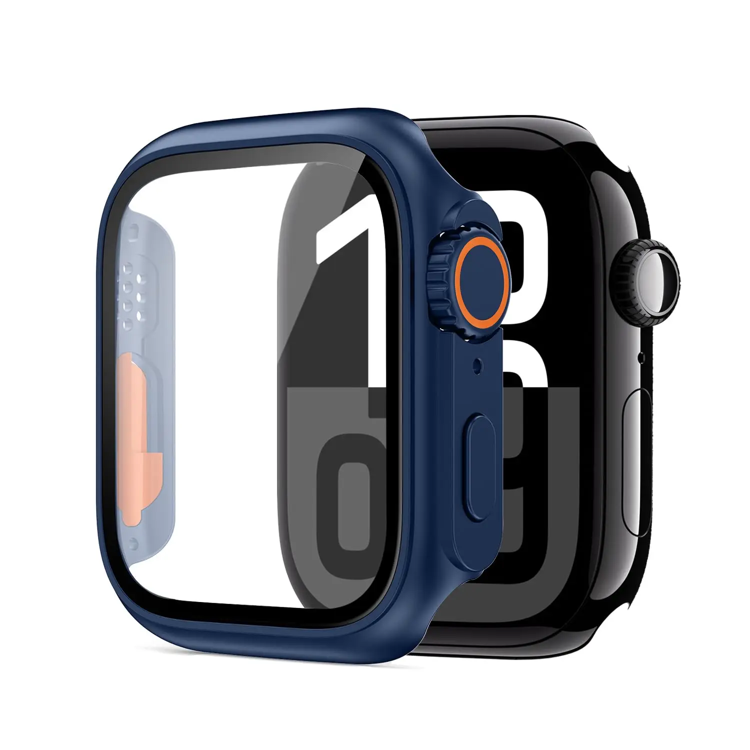 Premium Tempered Glass Screen Protector Case for Apple Watch with Ultra 3 PC Cover - Enhanced Durability & Protection