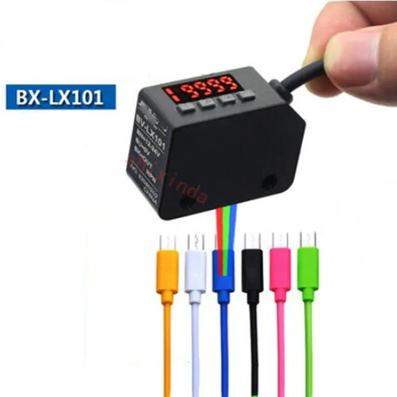 Lx101 Color Code Photoelectric Switch Color Sensor Intelligent Label