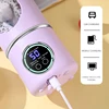 USB Rechargeable Portable Juicer for Juicer Kitchen Helper, Mini Ice Crusher， Portable Mug, Single Cup with Dual Lids 5