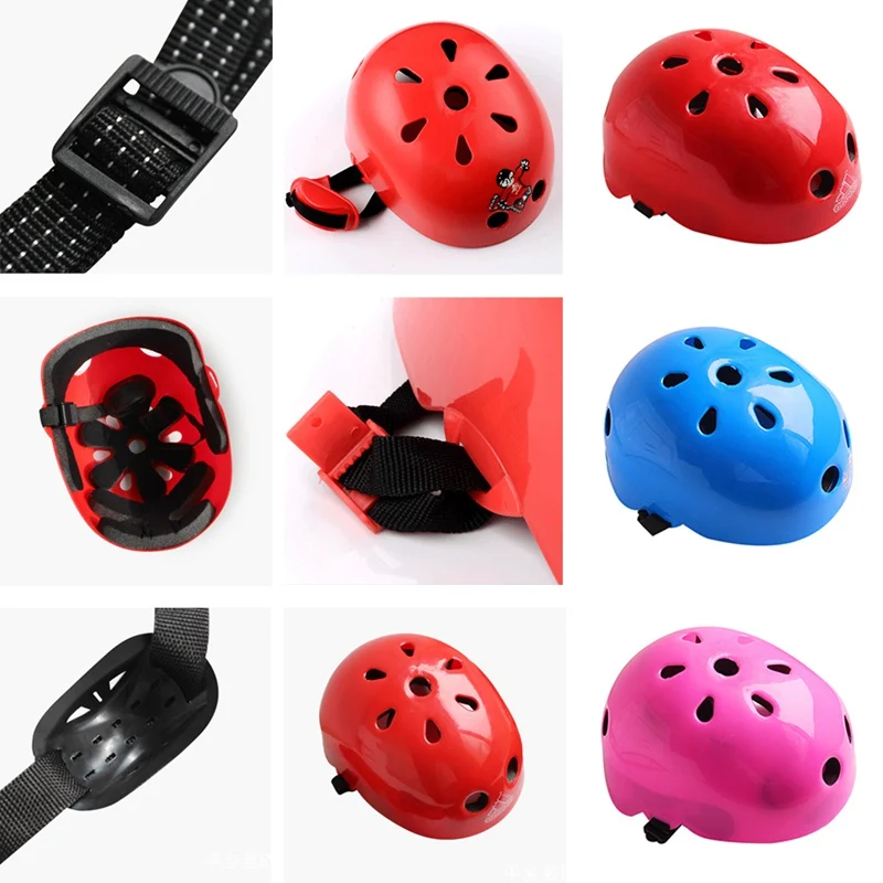 Kids Knee Pads Elbow and Helmet Pads 7Pcs/Set for Roller Skates Cycling Bike Skateboard Sports protective gear set