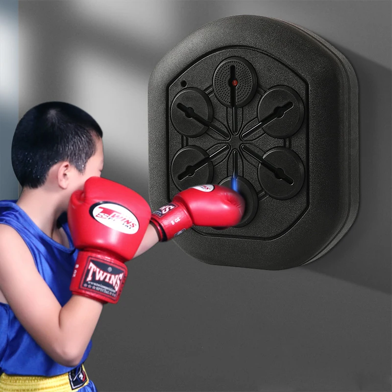 Boxing Machine Wall Mounted,Music Boxing Machine,Smart Music Electronic  Boxing Wall Target with Boxing Gloves Multi Musical Target Boxing Reaction  Wall Targets : : Sports & Outdoors